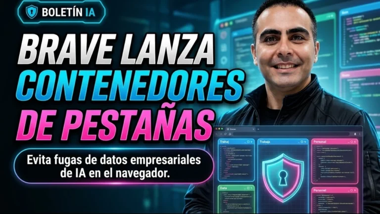 Brave Software lanza contenedores de pestañas en su navegador para evitar fugas de datos empresariales de IA