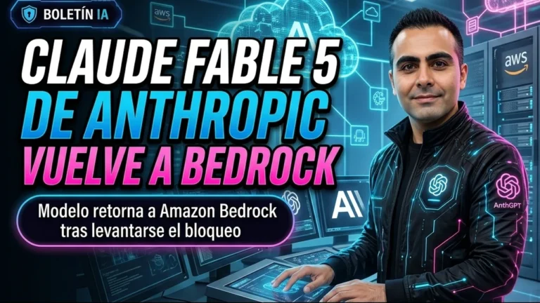 🤖 Claude Fable 5 de Anthropic regresa a Amazon Bedrock