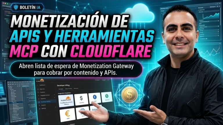 Cloudflare abre la lista de espera de Monetization Gateway para cobrar por contenido, APIs y herramientas MCP
