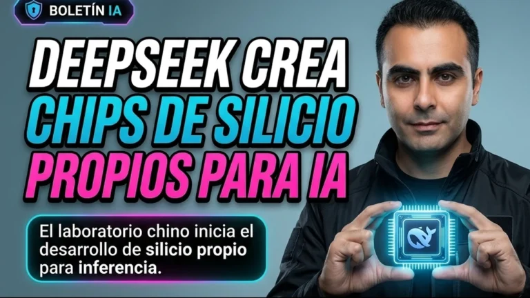 🔬 El laboratorio chino DeepSeek inicia el desarrollo de chips de silicio propios optimizados para inferencia