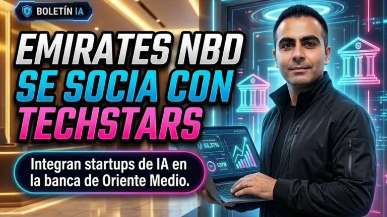 Emirates NBD y Techstars se Asocian para Integrar Startups de IA en la Banca de Oriente Medio