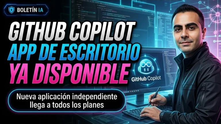 💻 GitHub Copilot: app de escritorio ya disponible en todos los planes
