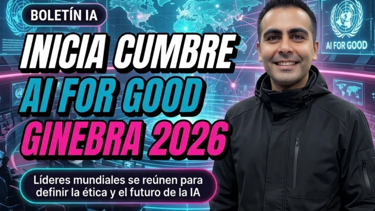 🌐 Inicia en Ginebra la Cumbre Mundial “AI for Good” 2026
