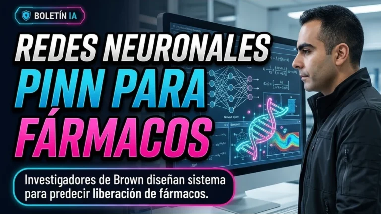 Investigadores de Brown Diseñan Redes Neuronales PINN para Predecir la Liberación de Fármacos