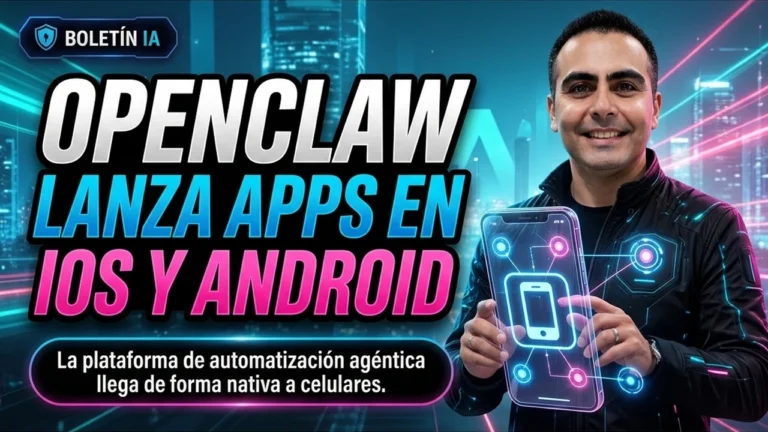 La plataforma de automatización agéntica “OpenClaw” publica sus aplicaciones móviles oficiales en iOS y Android