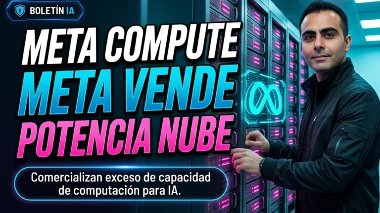 Meta Platforms prepara “Meta Compute” para comercializar su exceso de potencia computacional en la nube