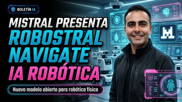 🤖 Mistral AI presenta Robostral Navigate, modelo de IA para navegación robótica