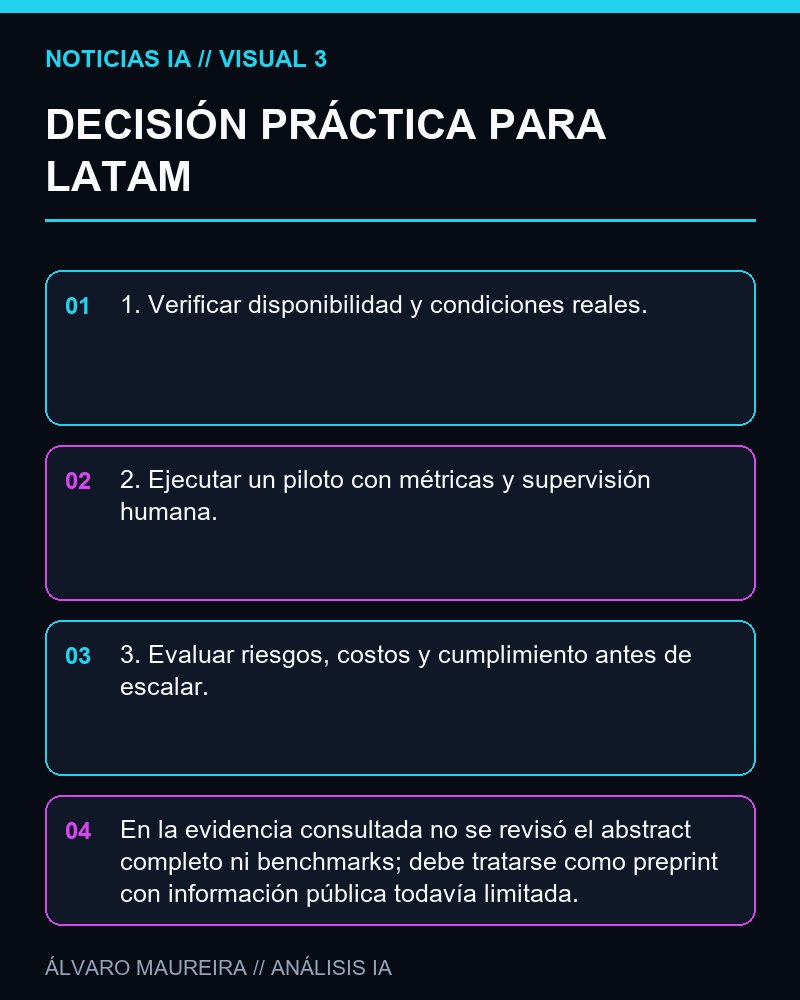 DECISIÓN PRÁCTICA PARA LATAM - AutoMem aparece en arXiv como nuevo trabajo sobre aprendizaje automatizado de memoria como habilidad cognitiva
