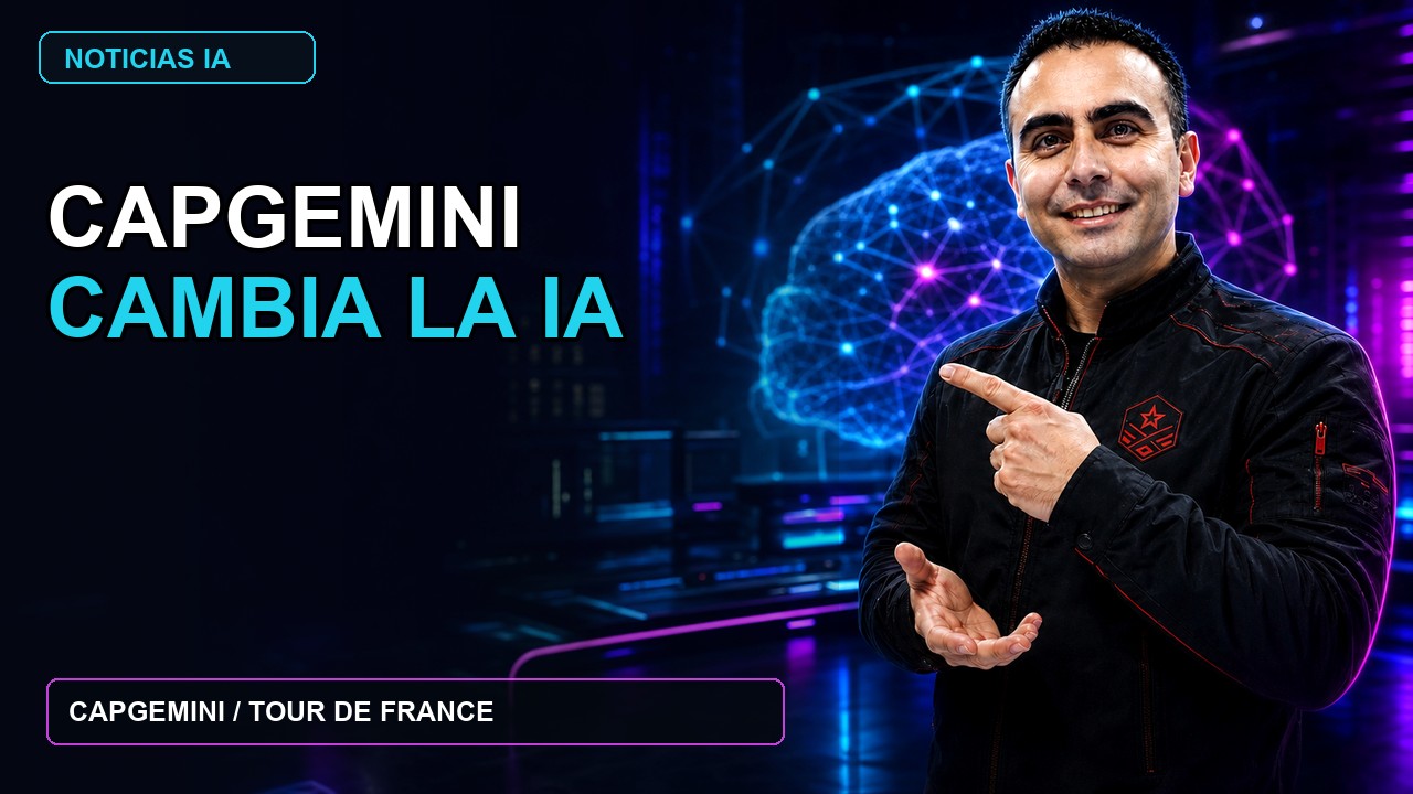 Capgemini y el Tour de France lanzan Inside My Race con narrativas y personalización generadas por IA