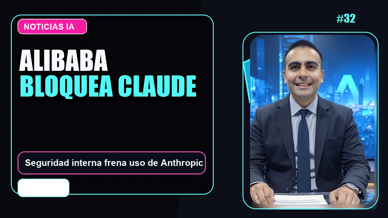 Portada de Alibaba prohíbe uso de Claude (Antropic) ante preocupaciones de seguridad
