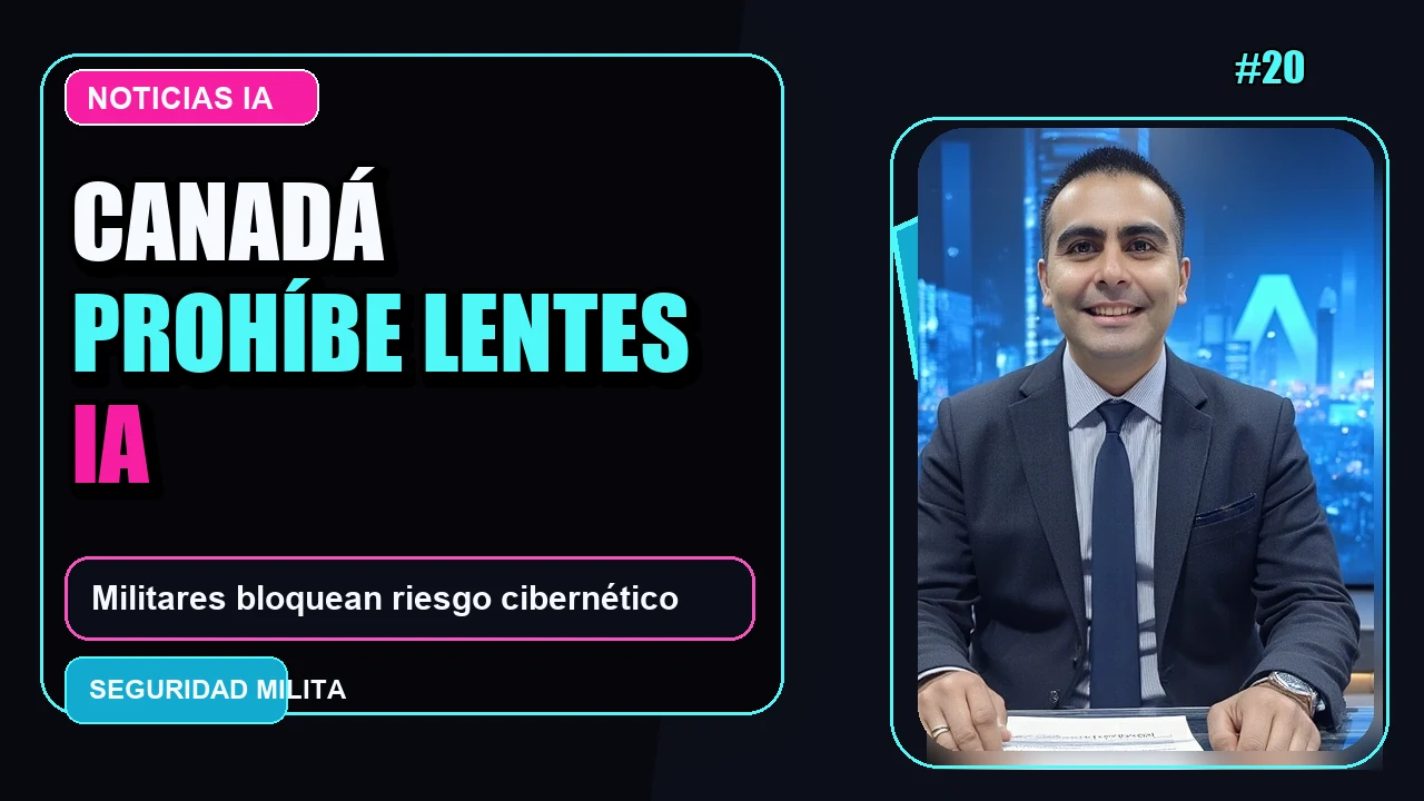 Portada de Fuerzas Armadas de Canadá Prohíben los Lentes con IA a su Personal por Amenaza a la Ciberseguridad