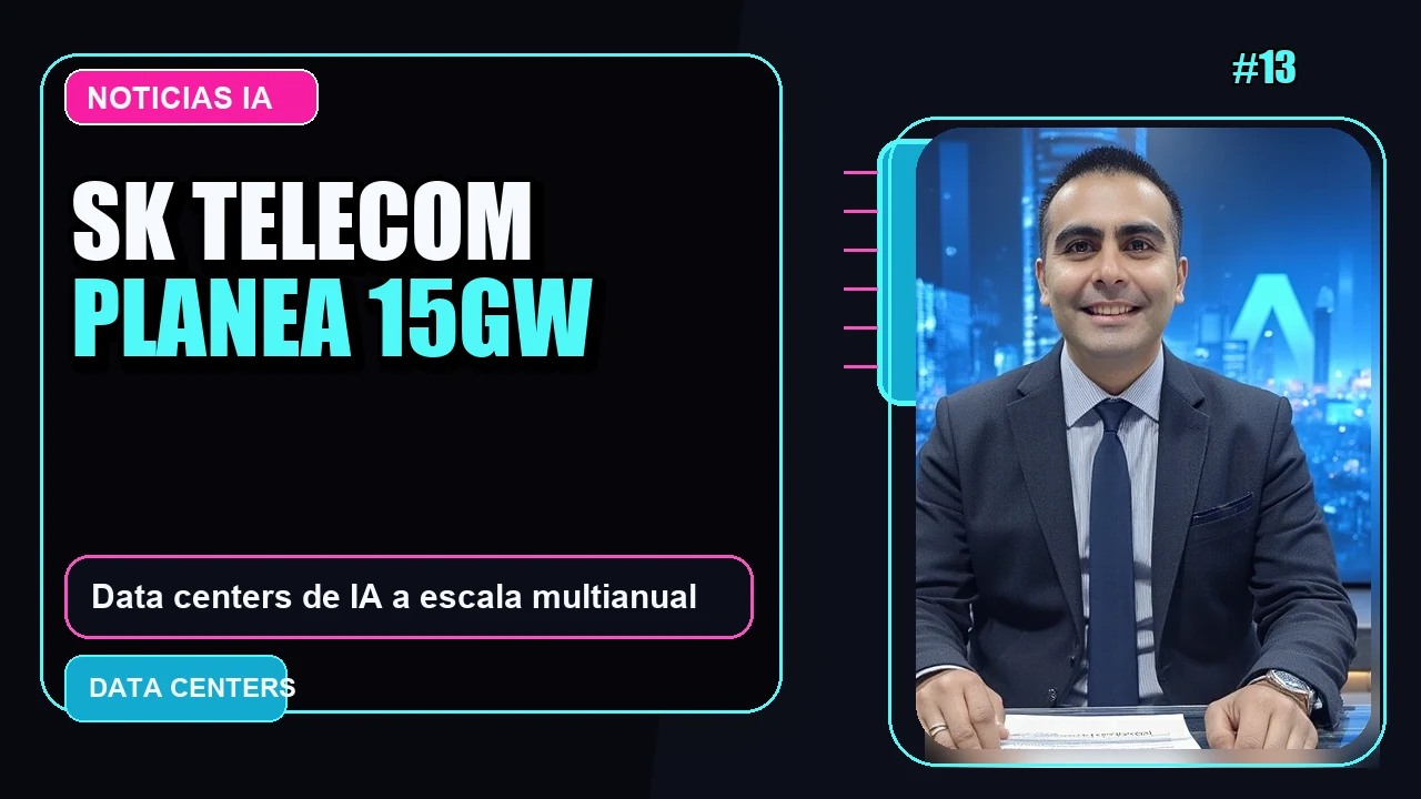 Portada de SK Telecom Anuncia su Plan Multianual para Desarrollar 15GW de Capacidad en Centros de Datos de IA