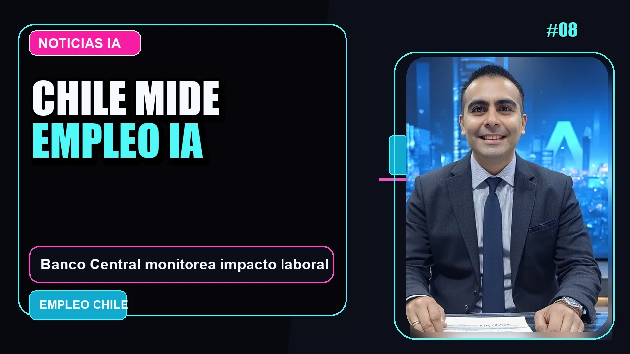 Portada de Banco Central de Chile y Entidades de Gobierno Monitorean el Impacto de la IA en el Empleo