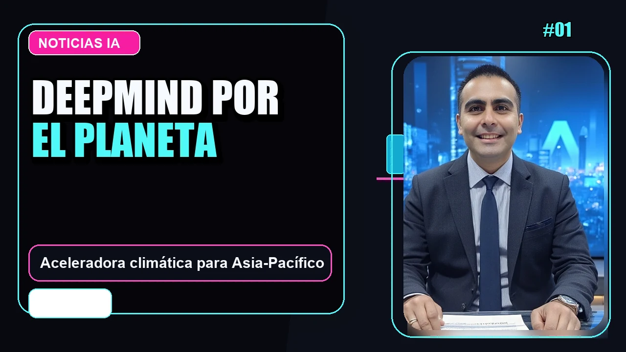 Portada de Google DeepMind abre Convocatoria de su Aceleradora “AI for the Planet” en Asia-Pacífico