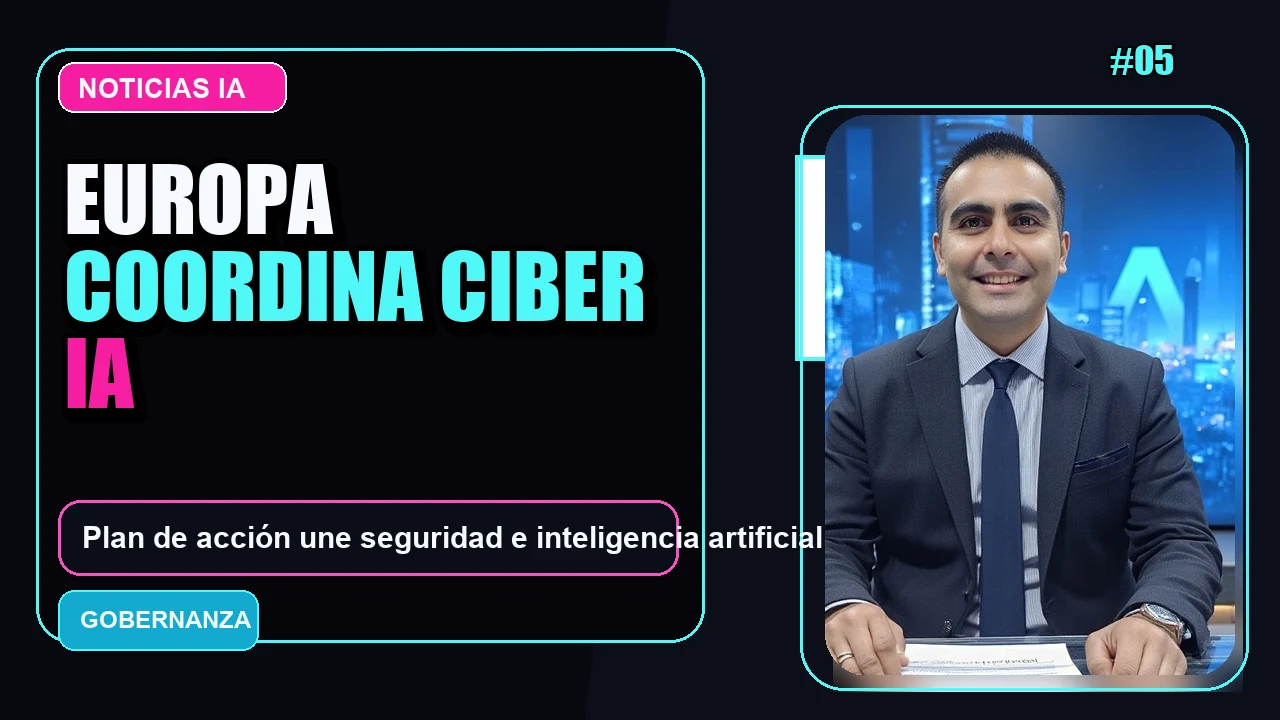 Portada de 🇪🇺 La Comisión Europea presenta un Plan de Acción coordinado sobre Ciberseguridad e Inteligencia Artificial