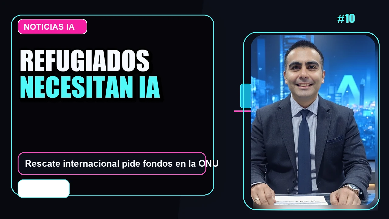 Portada de 🤝 El Comité Internacional de Rescate demanda en la ONU financiación de IA para apoyar a refugiados