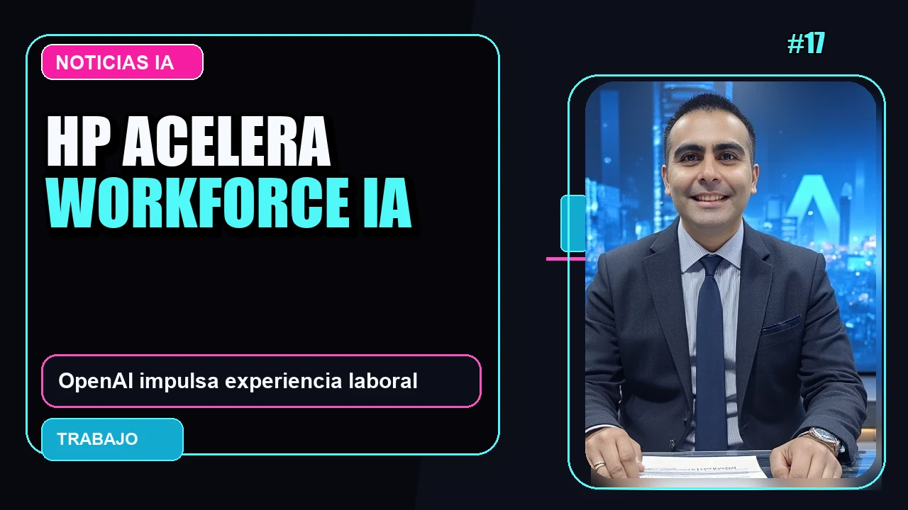 Portada de 💼 HP acelera el desarrollo de su Workforce Experience Platform con modelos de frontera de OpenAI
