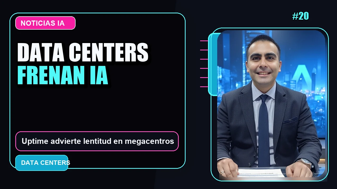 Portada de ⚡ El Uptime Institute alerta que la lentitud en la construcción de megacentros de datos frena el avance de la IA