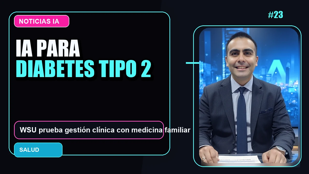 Portada de 🏫 WSU se asocia con Three Rivers Family Medicine para explorar el uso de la IA en la gestión de la diabetes tipo 2