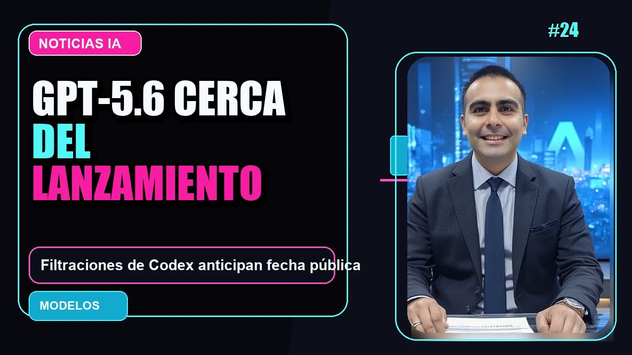 Portada de 🚀 OpenAI ultima la fecha de lanzamiento público de la familia GPT-5.6 tras filtraciones de Codex
