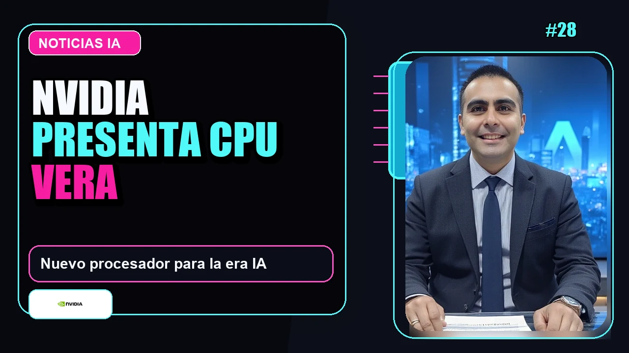 Portada de 💻 NVIDIA lanza la CPU Vera para la era de la IA