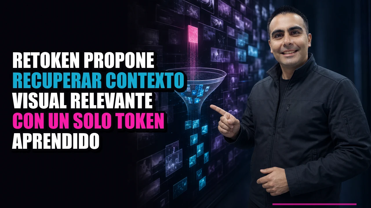 ReToken propone recuperar contexto visual relevante con un solo token aprendido