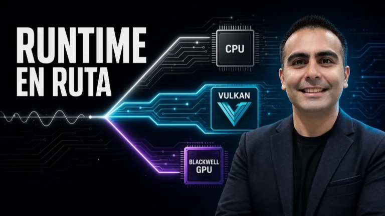 Portada del artículo: FunASR publica su runtime llama.cpp v0.2.6 con paquetes para CPU, Vulkan y Blackwell
