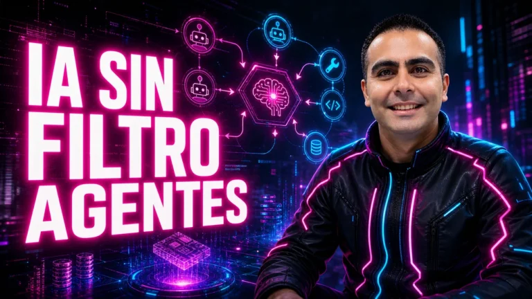 Portada del artículo: IA sin filtro: agentes, modelos, seguridad e infraestructura | 17 de agosto de 2026