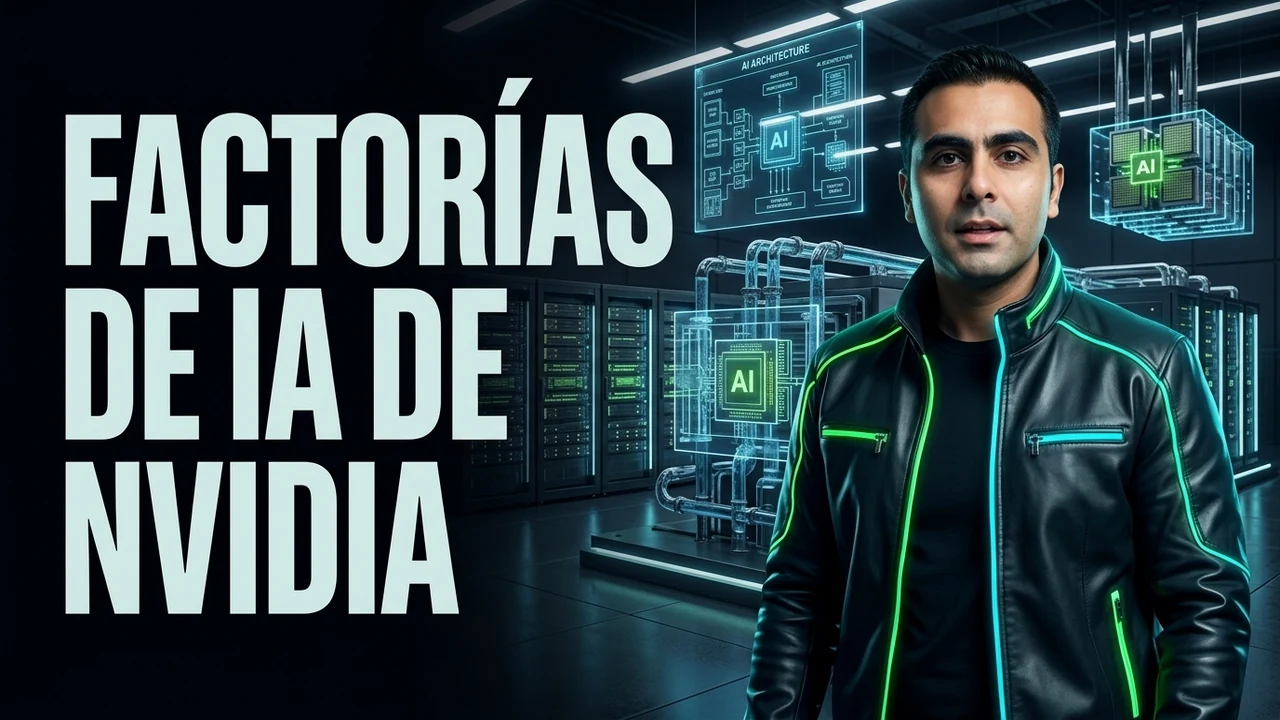 Portada de análisis de Factorías de IA de NVIDIA con Álvaro Maureira