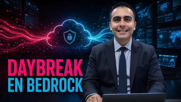 Portada del artículo: AWS ofrece Daybreak Red y Daybreak Blue de OpenAI en Bedrock para ciberdefensa autorizada
