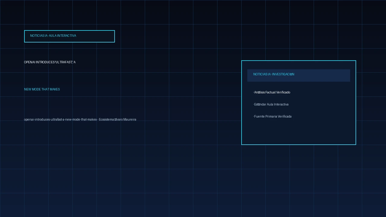 OpenAI introduces 'Ultrafast,' a new mode that makes GPT-5.6 Sol work at 14x the speed