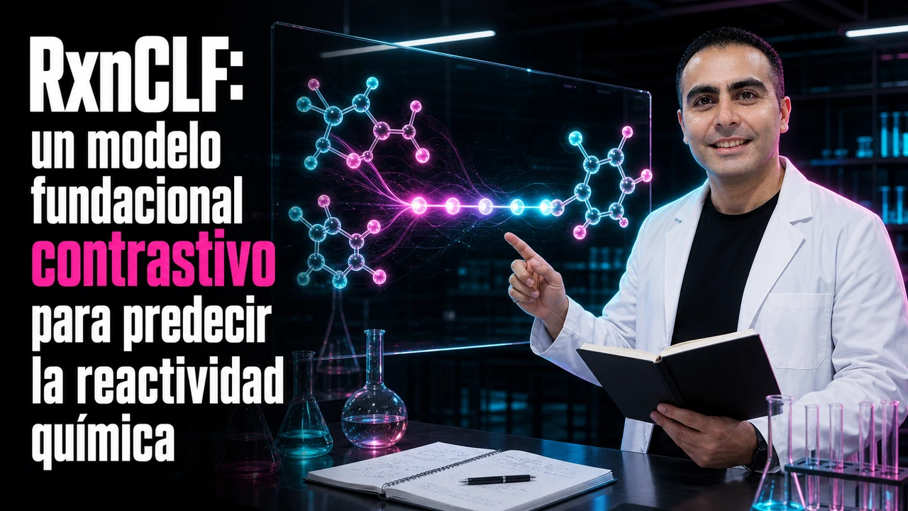 RxnCLF: un modelo fundacional contrastivo para predecir la reactividad química