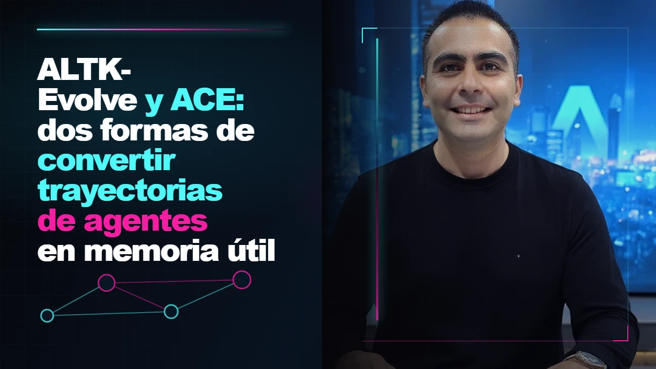 ALTK-Evolve y ACE: dos formas de convertir trayectorias de agentes en memoria útil