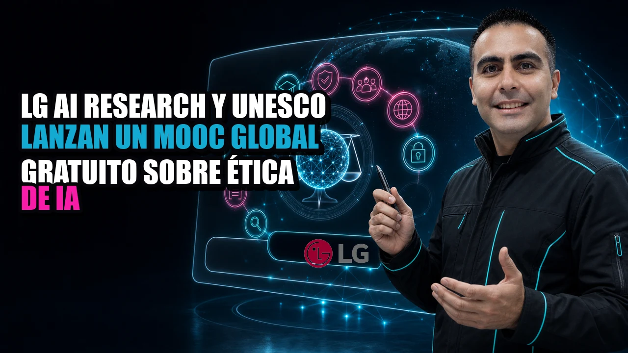 LG AI Research y UNESCO lanzan un MOOC global gratuito sobre ética de IA