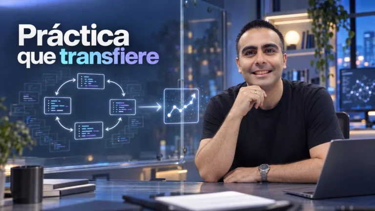 Portada del artículo: Un agente convierte práctica ejecutable en una estrategia textual de búsqueda