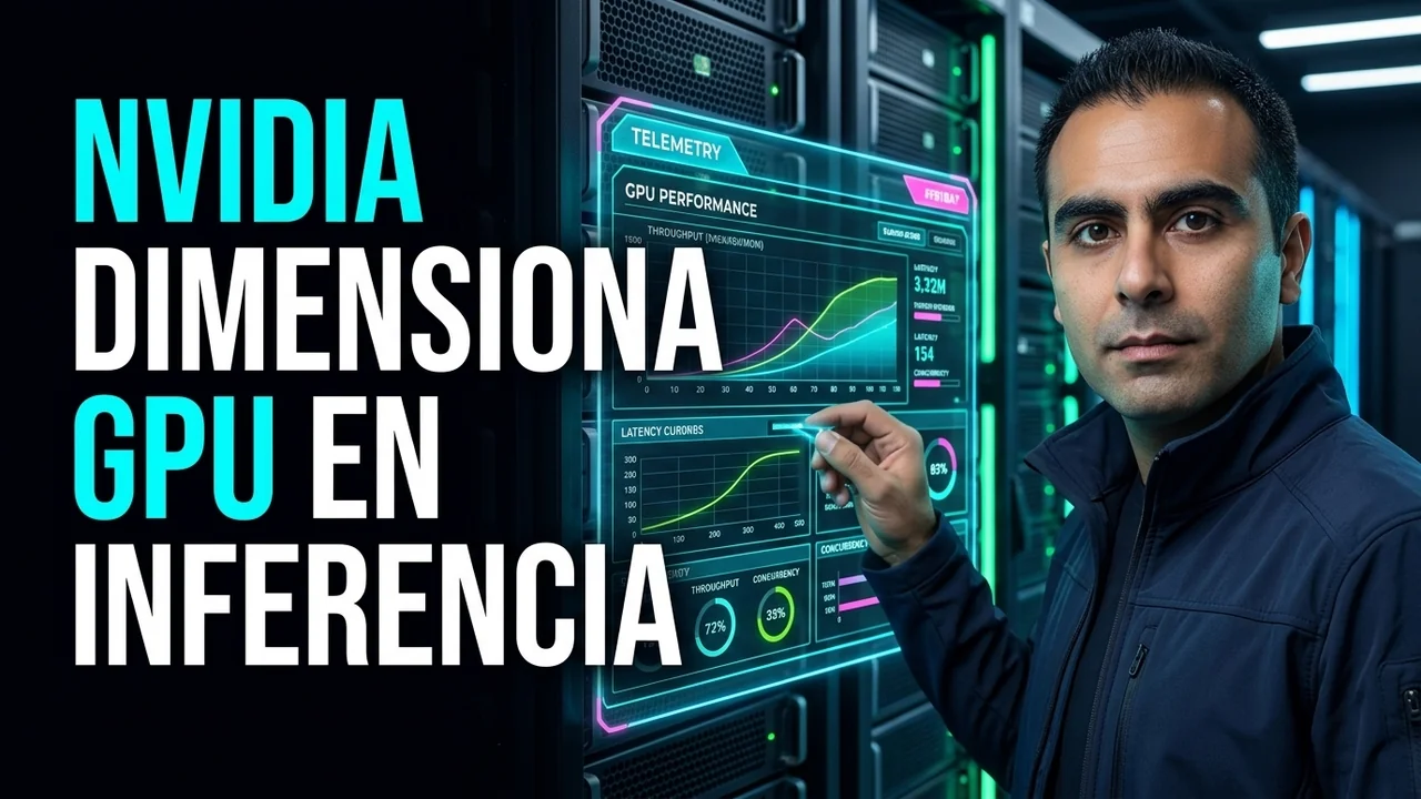 NVIDIA propone dimensionar GPU por carga, latencia y concurrencia
