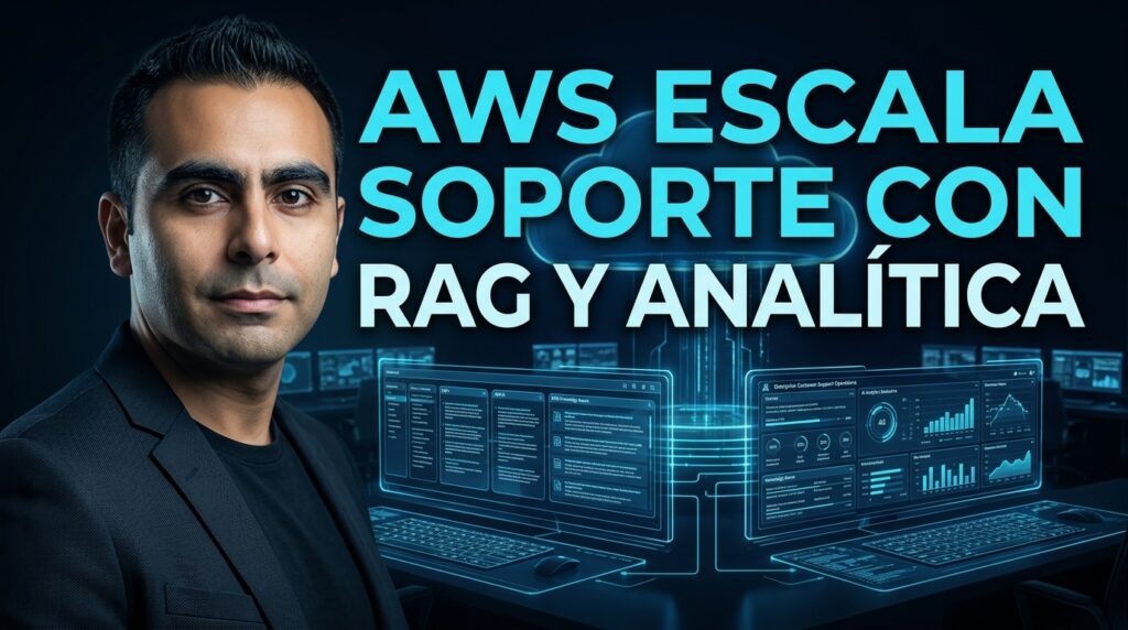 AWS ESCALA SOPORTE CON RAG Y ANALITICA