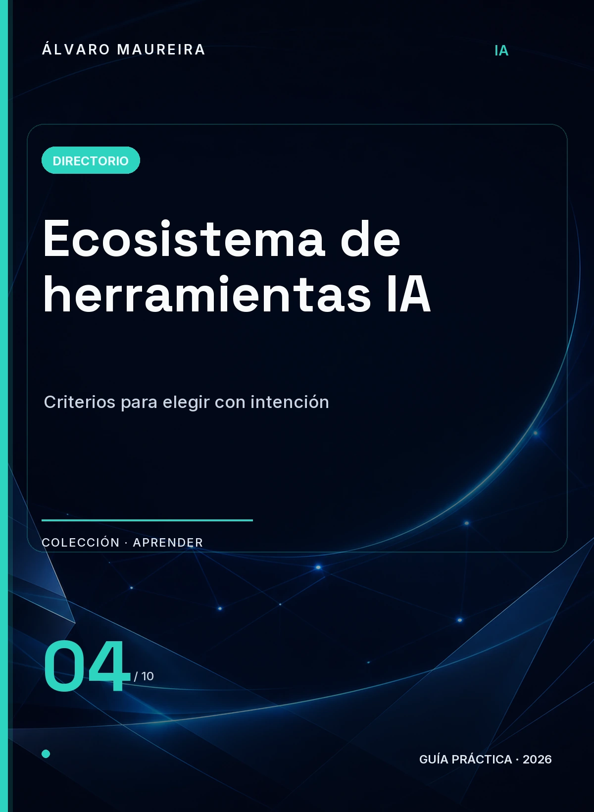 Portada de Ecosistema de Herramientas IA