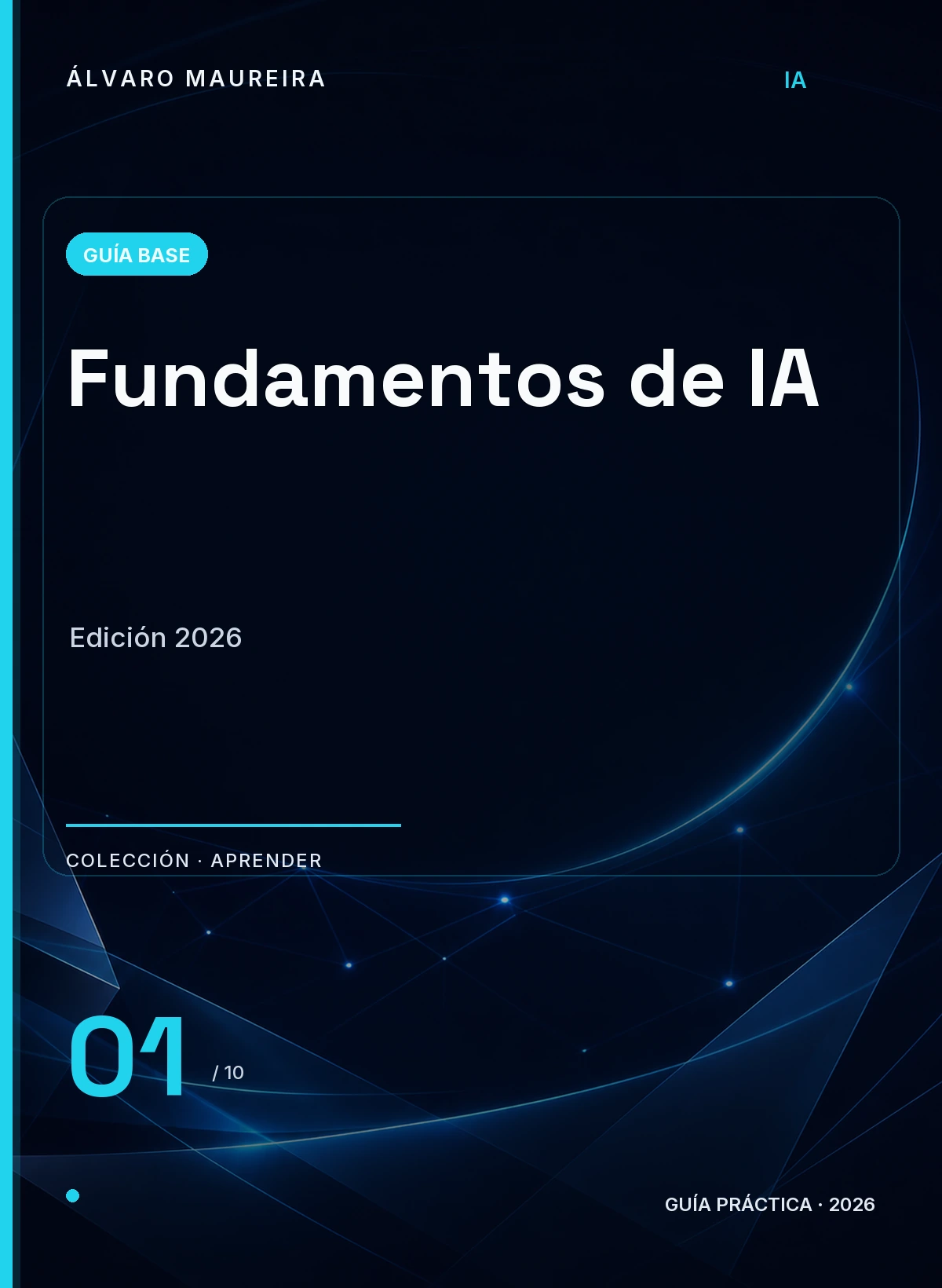 Portada de Fundamentos de IA (Edición 2026)