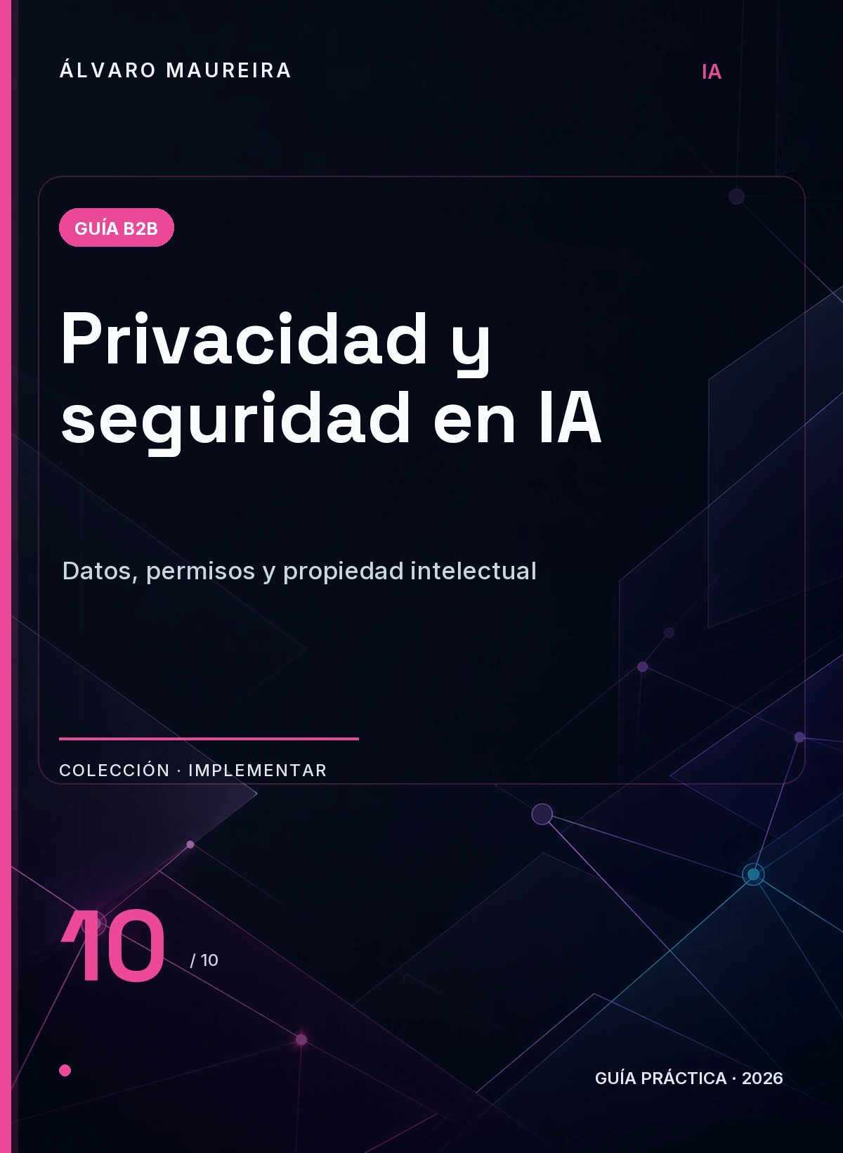 Portada de Privacidad y Seguridad en IA
