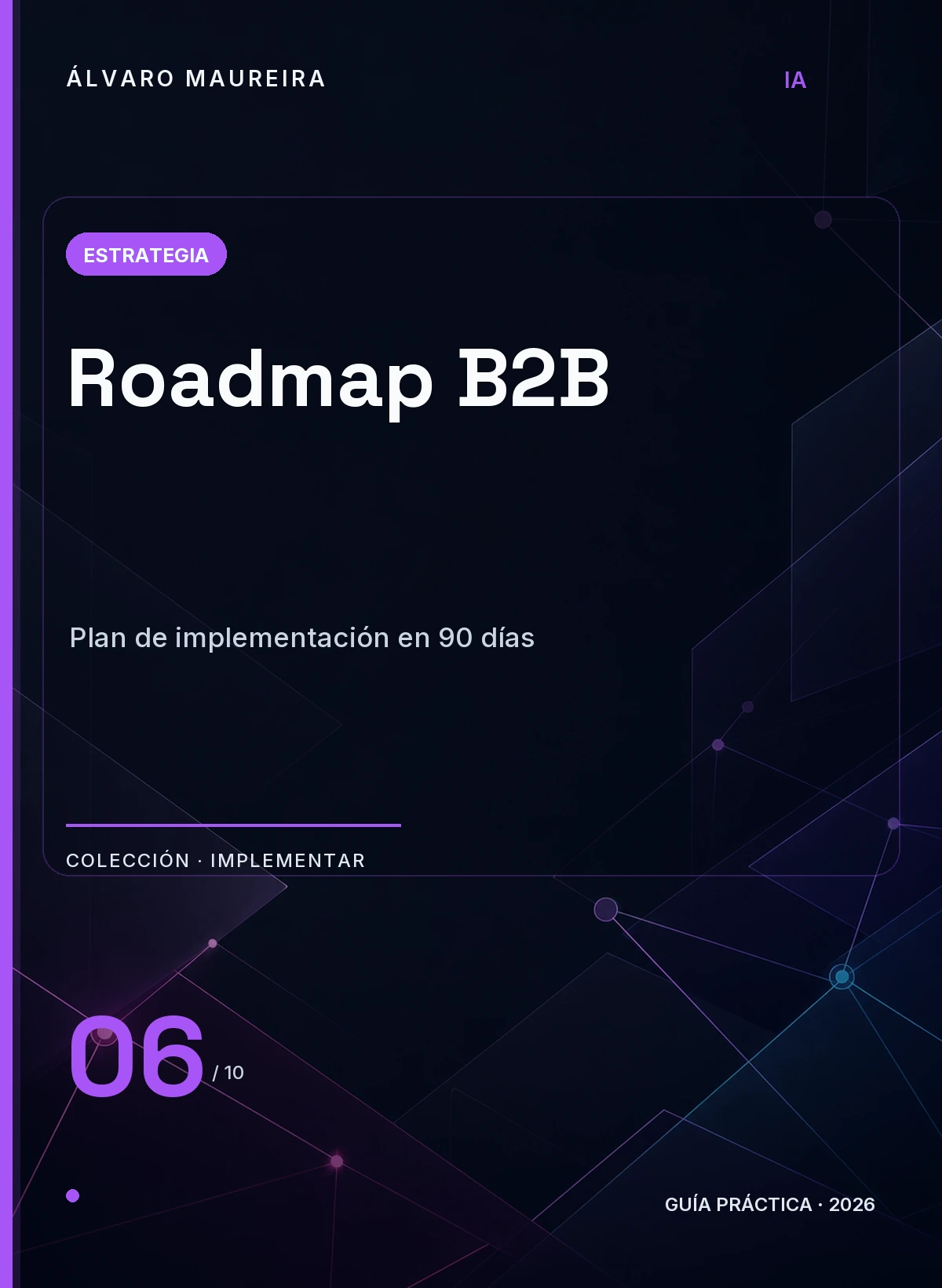 Portada de Roadmap B2B (Plan 90 Días)